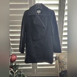 Ruby Fitch grey peacoat size small